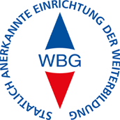 Siegel: Staatlich anerkannte Einrichtung der Weiterbildung