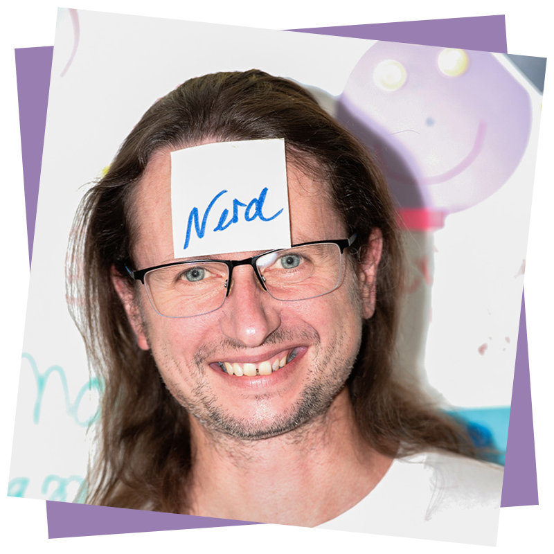 Marcell als Nerd