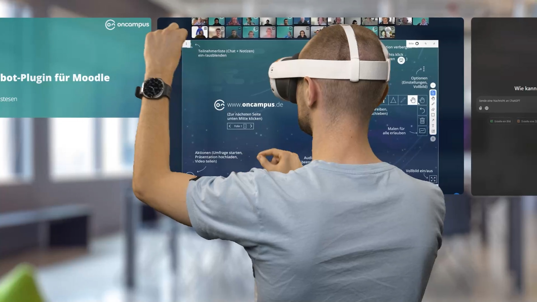 KI und Virtual Reality - Peer mit VR-Brille