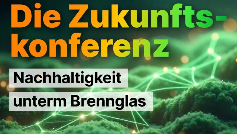 offizieller Flyer Zukunftskonferenz Nachhaltigkeit 2025